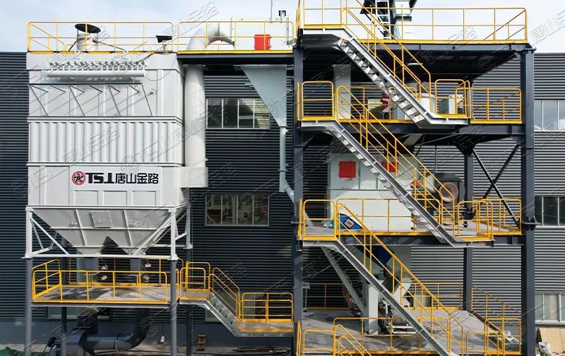 浙江干法制砂樓項(xiàng)目安裝飛快，馬上完工！