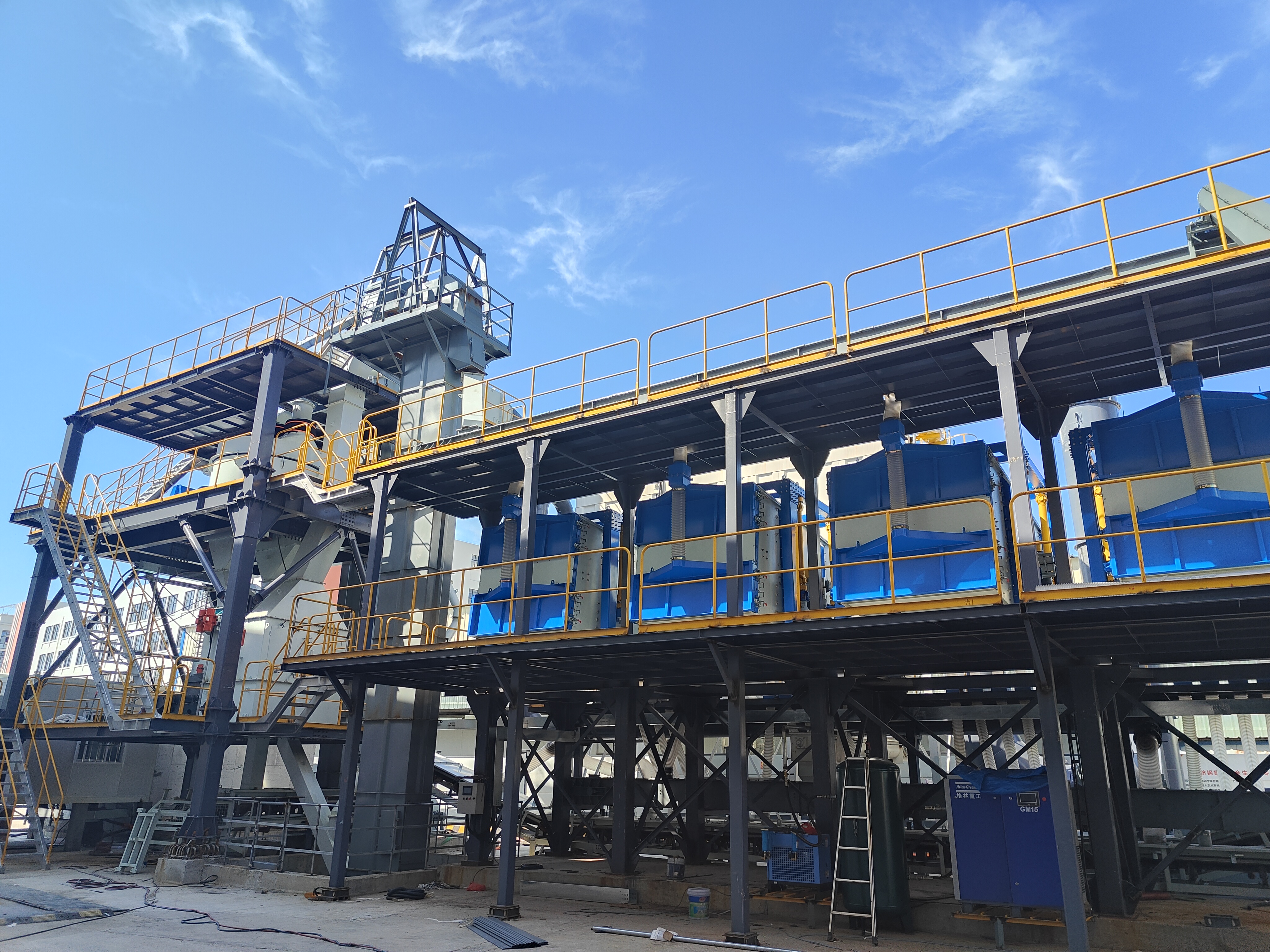 干法制砂樓：讓鋼渣變廢為寶，生產(chǎn)多元機制砂